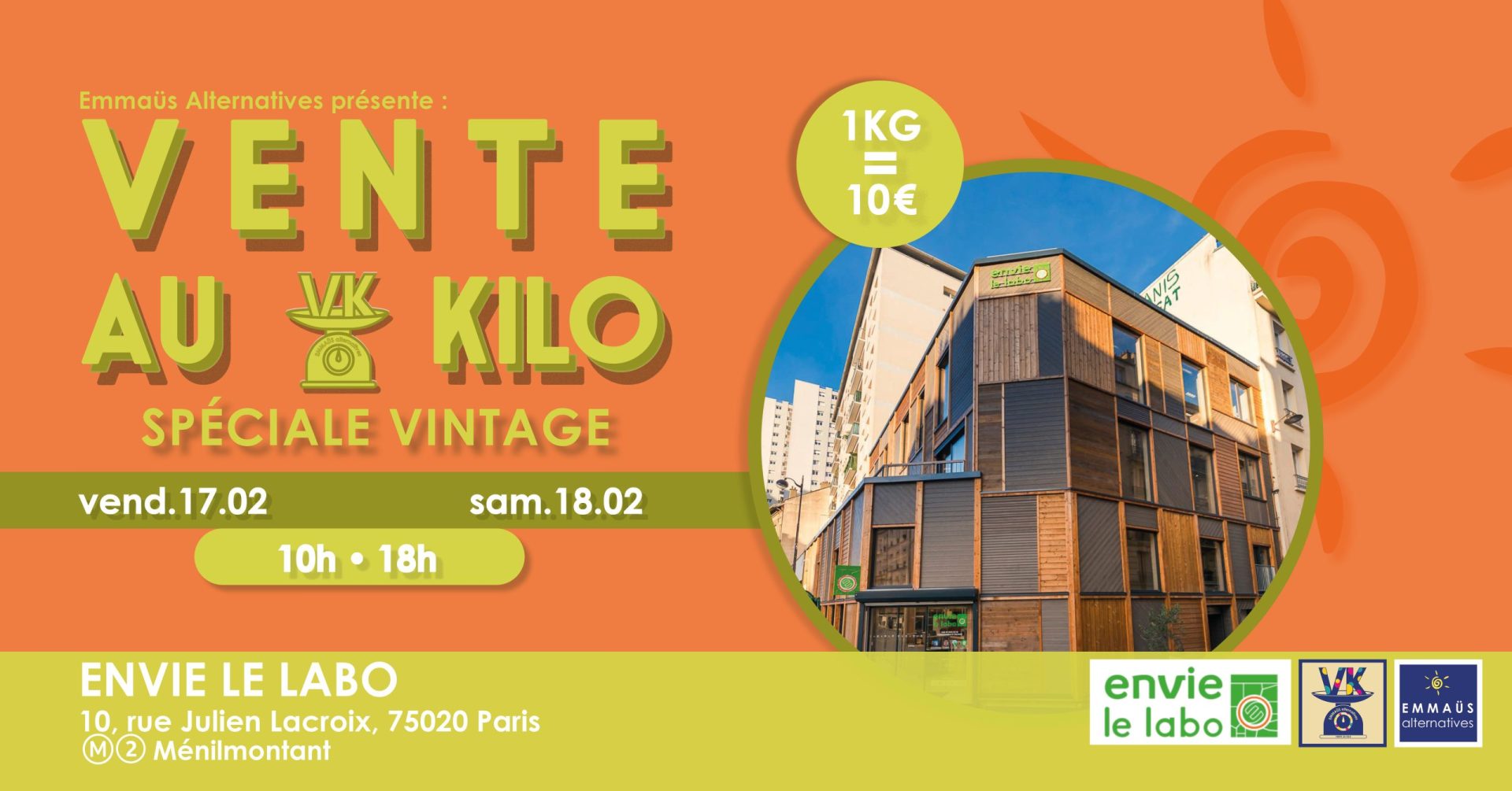 VENTE AU KILO 17 février